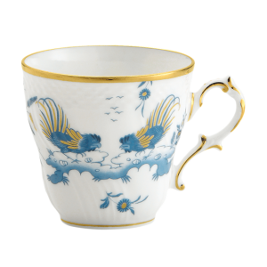 Ginori Oro Di Doccia Turchese Coffee Cup - 4.5 oz.